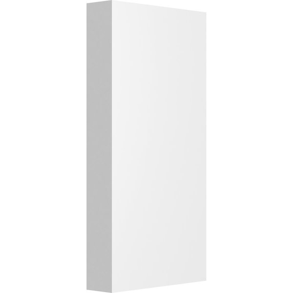 Ekena Millwork Standard Foster Plinth Block with Square Edge, 3"W x 6"H x 3/4"P PBP030X060X075FOS00
